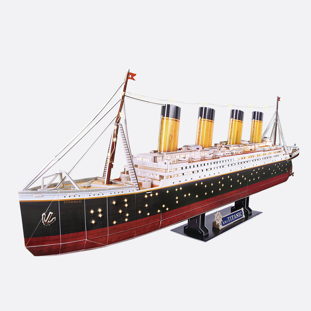 cubicfun-ships-vessels-l521h-titanic-3d-puzzle-schiff image 2