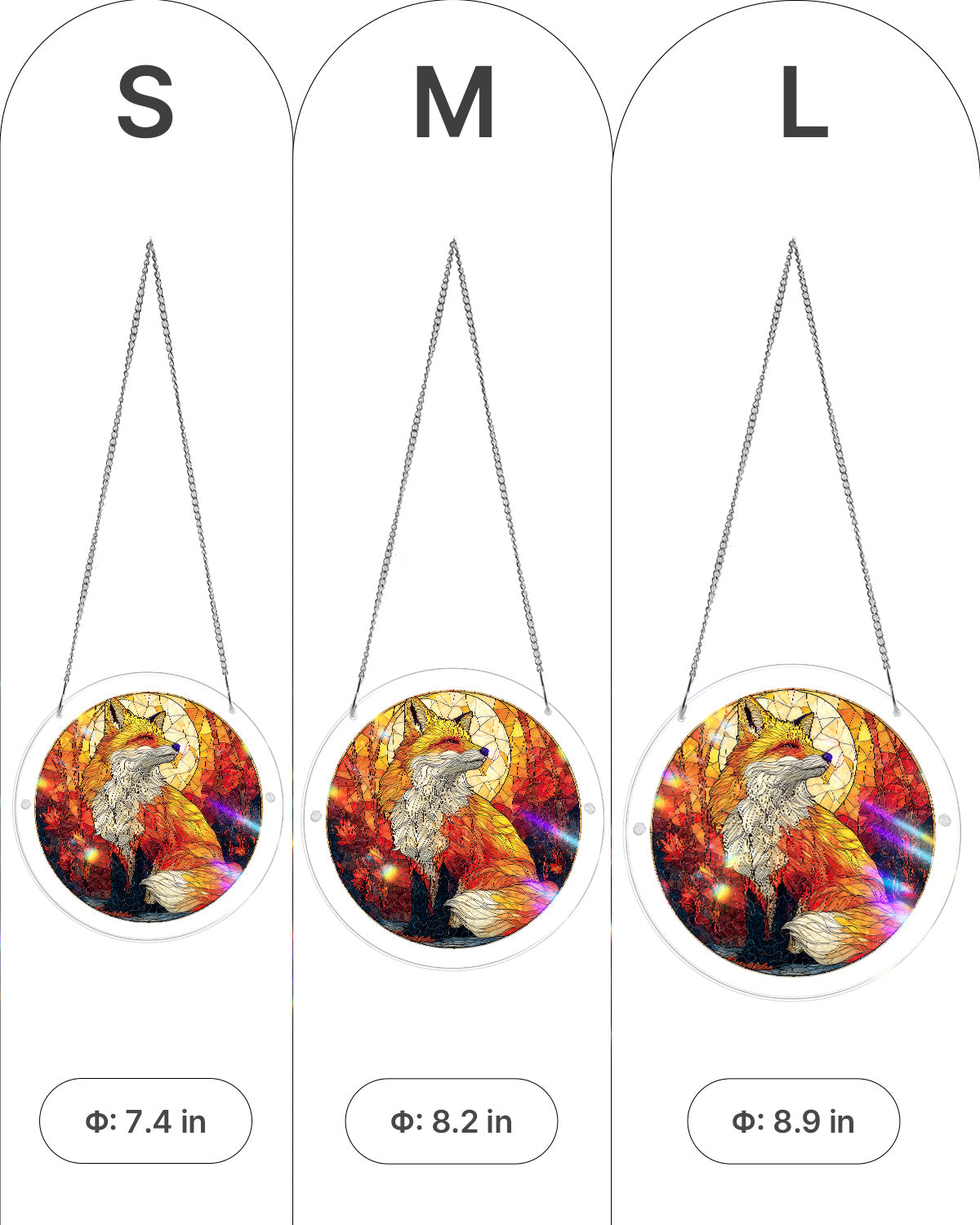 kaayee-suncatcher-puzzle-fox-glow-light-suncatcher-fuchs-small image 5