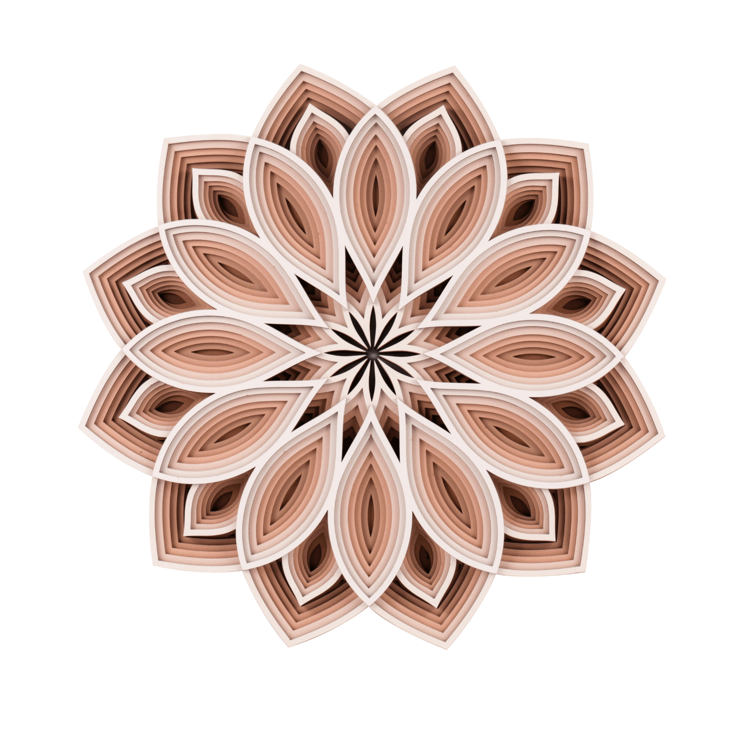 magicholz-wanddeko-lotus-of-eternity-wandbild-42x42-cm-3d image 1