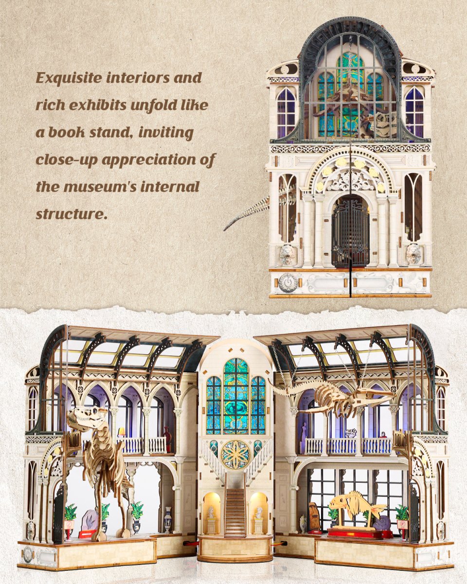 kaayee-book-nook-kit-zoological-museum-book-nook-museum image 6