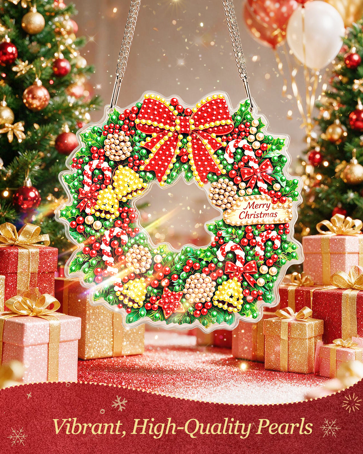 kaayee-suncatcher-christmas-wreath-fensterbild-20-cm image 7