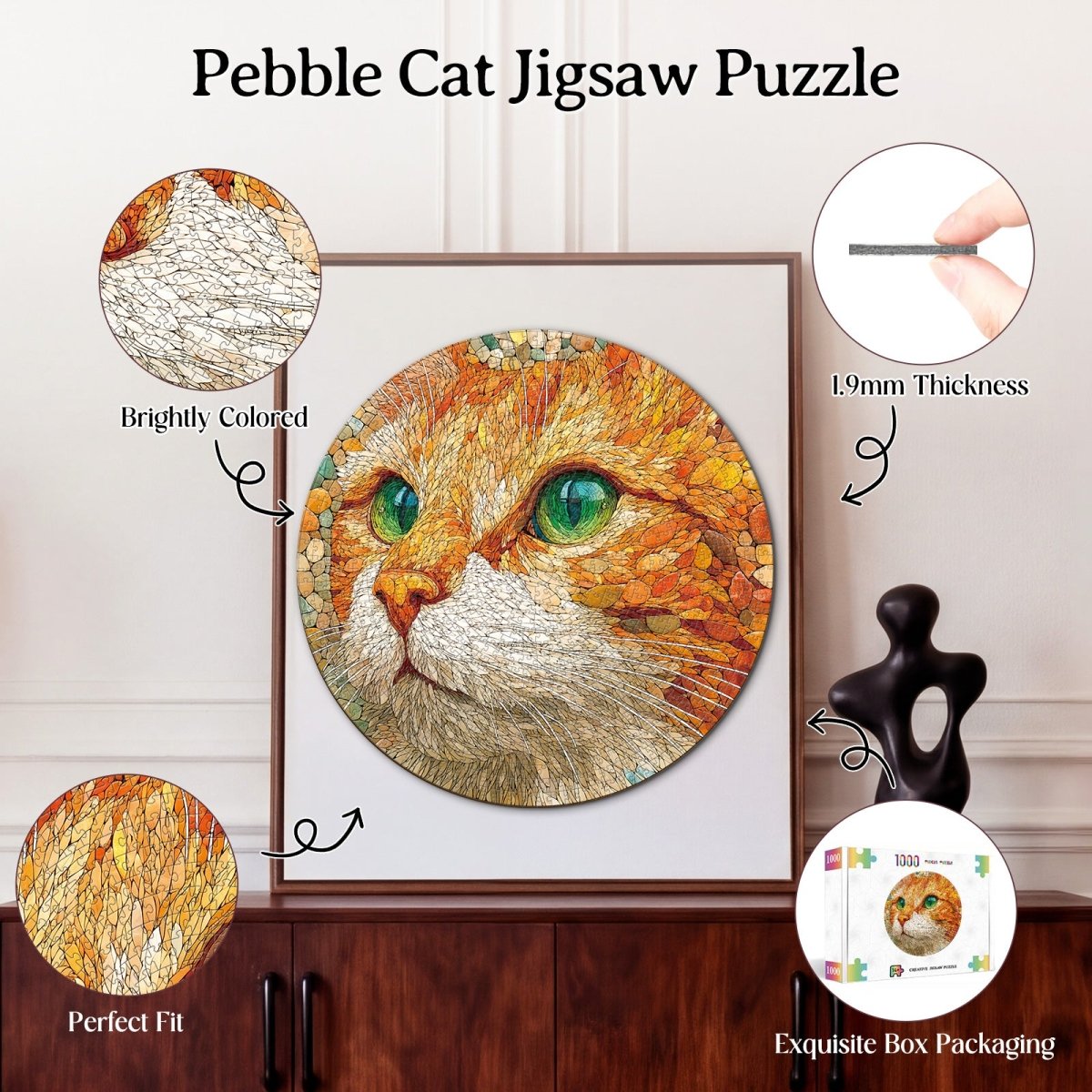 kaayee-cardboard-puzzle-1000-teile-pebble-cat-katzenpuzzle image 3