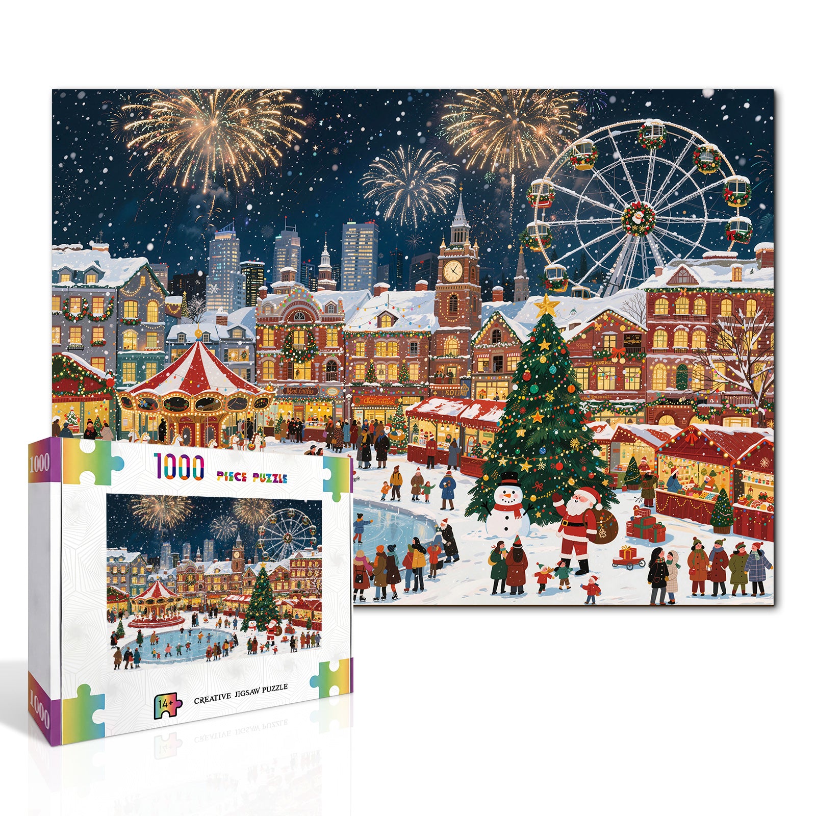 kaayee-winter-ice-carnival-1000-teile-puzzle-standard image 2