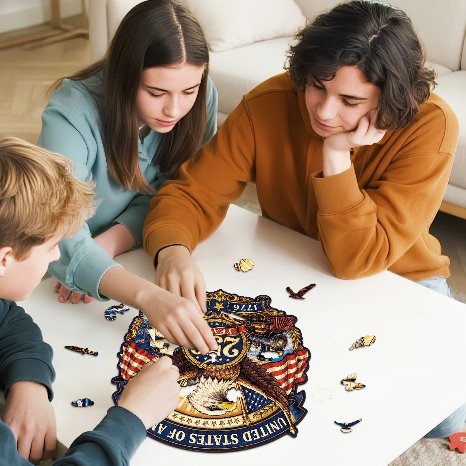 kaayee-wooden-puzzle-usa-250-liberty-eagle-holzpuzzle-m image 7