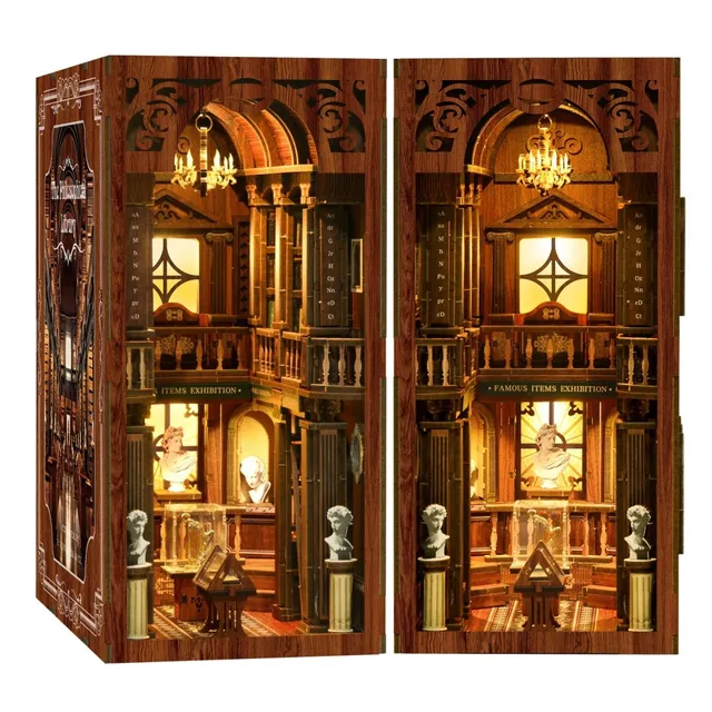 kaayee-book-nook-kit-philosophical-library-booknook image 1