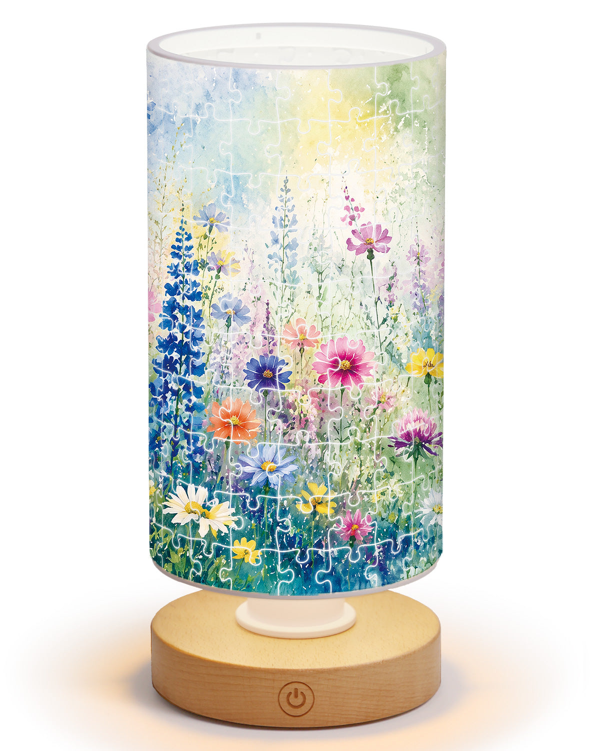kaayee-meadow-in-the-morning-light-nachtlicht-acryl-zylinder image 1