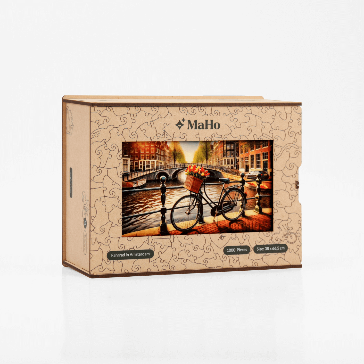 magicholz-holzpuzzle-fahrrad-in-amsterdam-1000-teile-stadtmotiv image 4