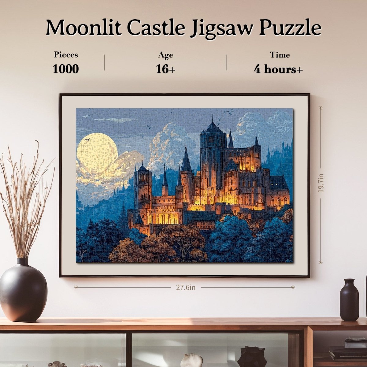 kaayee-moonlit-castle-1000-teile-puzzle-standard-edition-schloss image 3