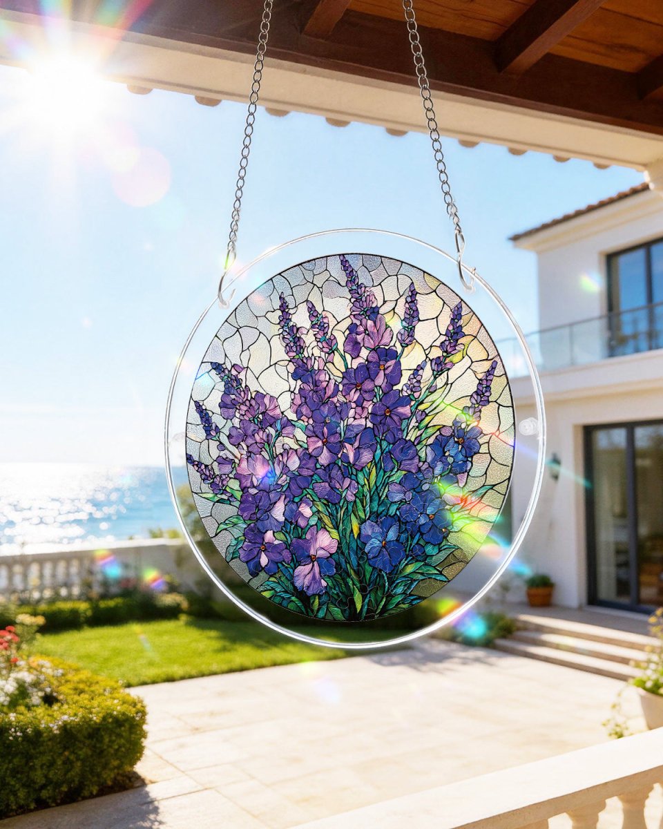 kaayee-suncatcher-puzzle-violet-garden-grace-acryl-medium image 6