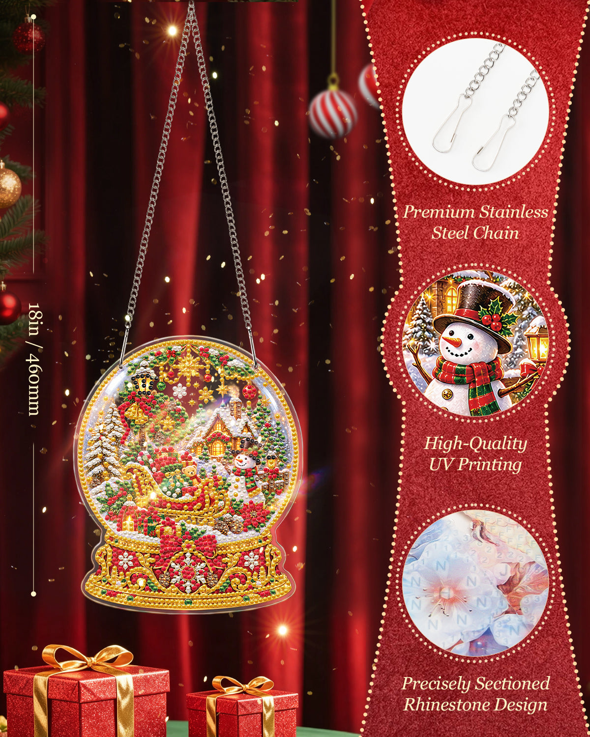 kaayee-christmas-crystal-ball-suncatcher-bastelset-20-cm image 3