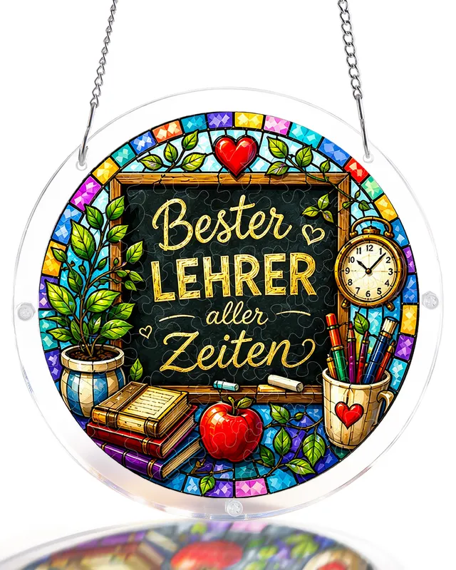 kaayee-suncatcher-puzzle-male-teacher-fensterbild-medium image 1