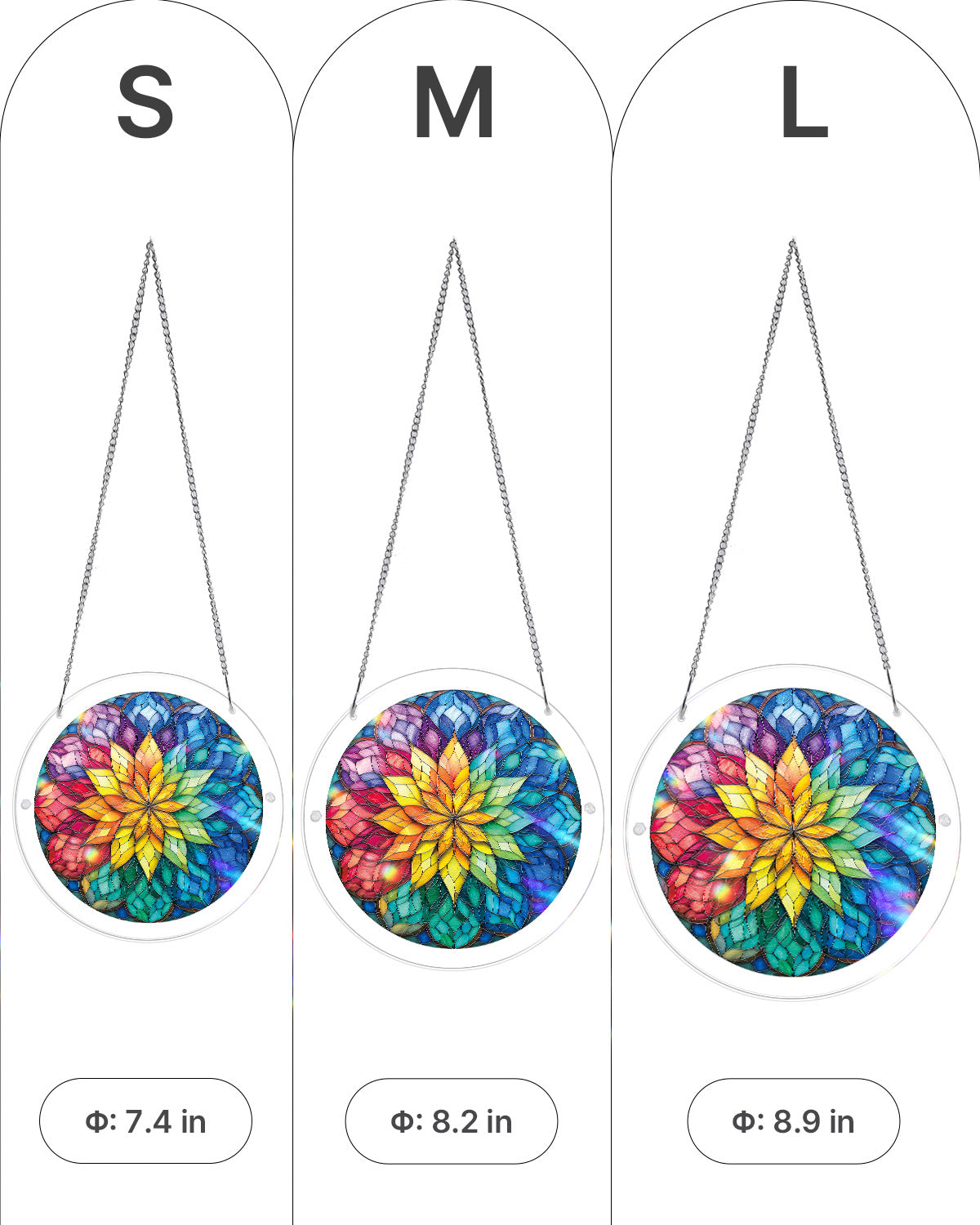 kaayee-suncatcher-radiant-flower-fensterbild-small-18-8-cm image 5