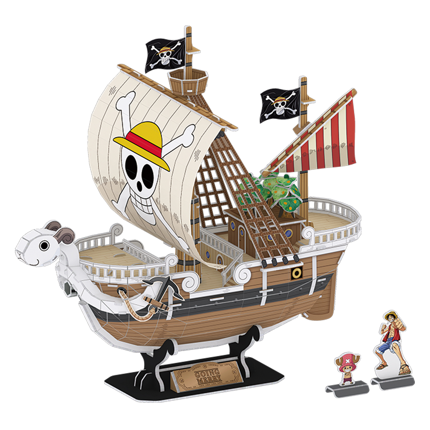 cubicfun-pirates-ds1025h-going-merry-3d-puzzle-schiff image 2