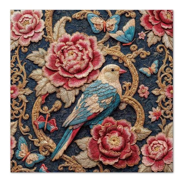 kaayee-wooden-puzzle-gilded-songbird-holzpuzzle-medium-vogel image 1