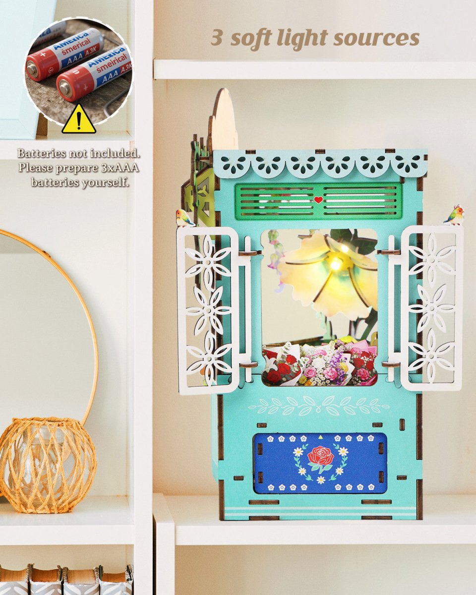 kaayee-book-nook-kit-ducky-s-flower-shop-b-cherecke image 6