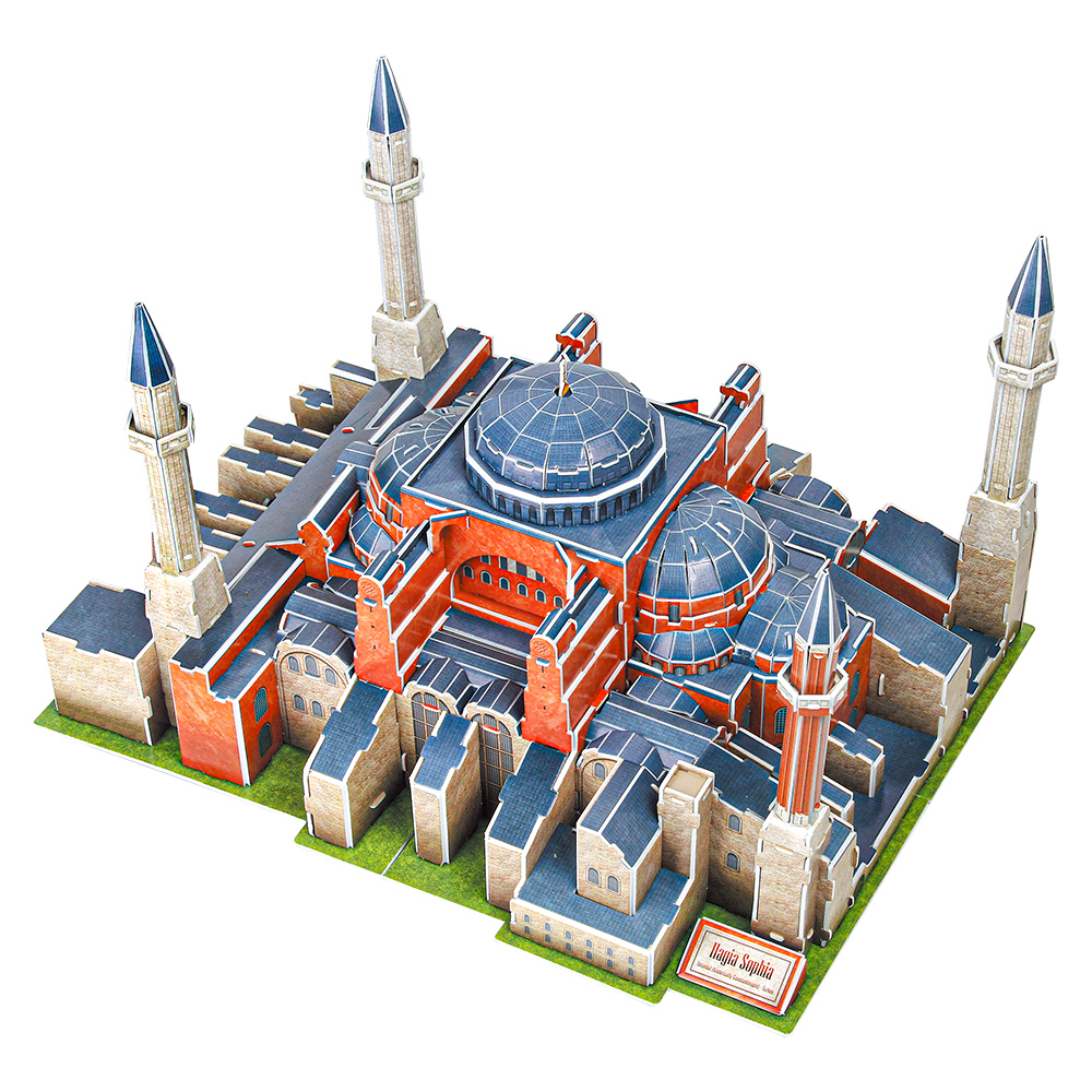 cubicfun-architecture-expert-mc134h-hagia-sophia-3d-puzzle-moschee image 2