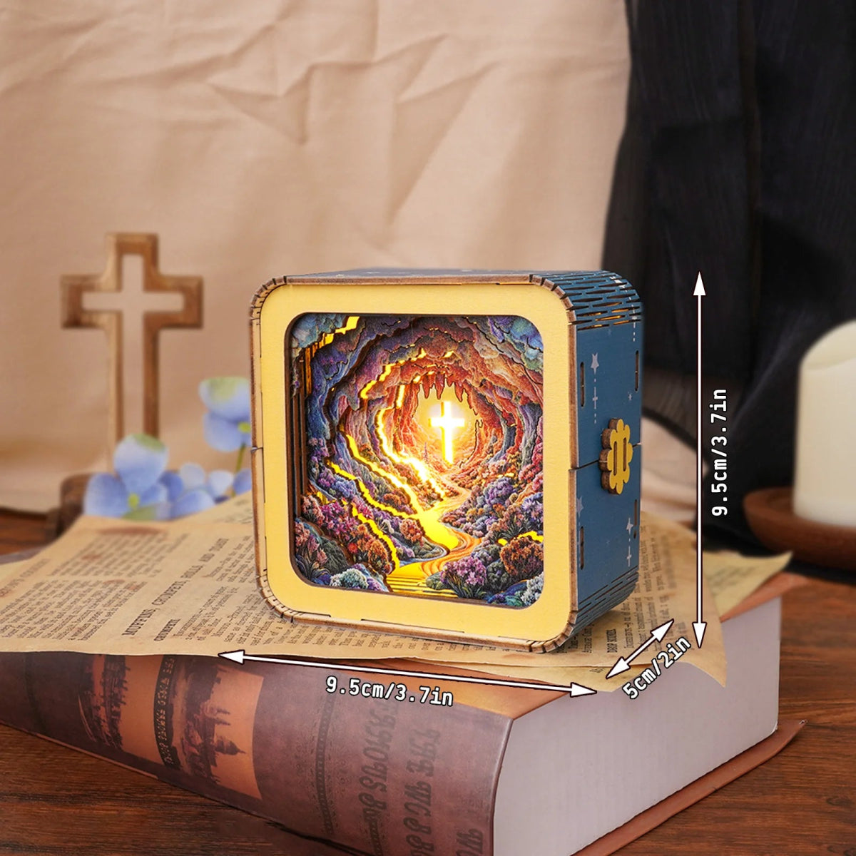 kaayee-night-light-dazzling-cross-nachtlicht-bausatz image 3