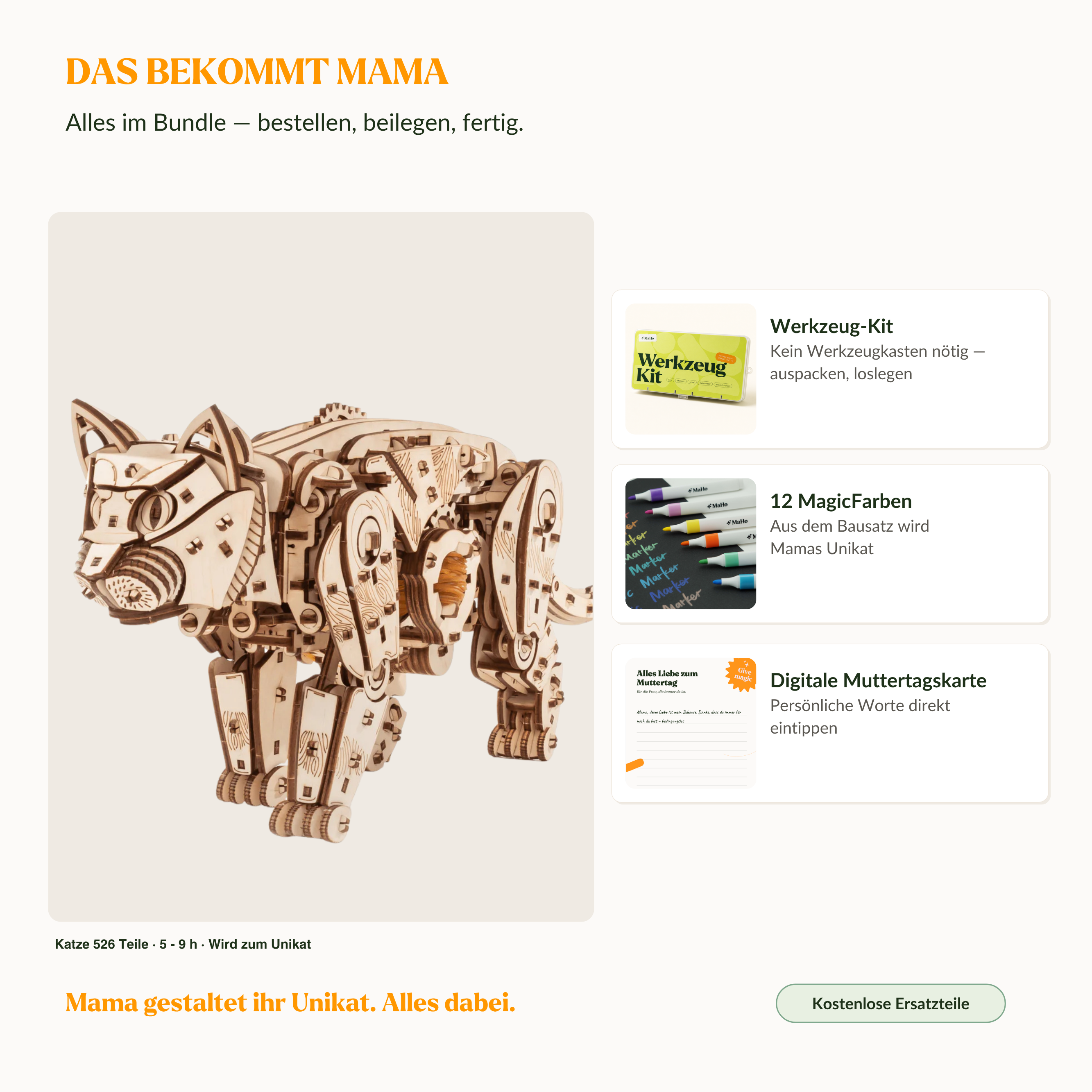 magicholz-mechanischer-bausatz-katze-in-bewegung-starter-kit image 2