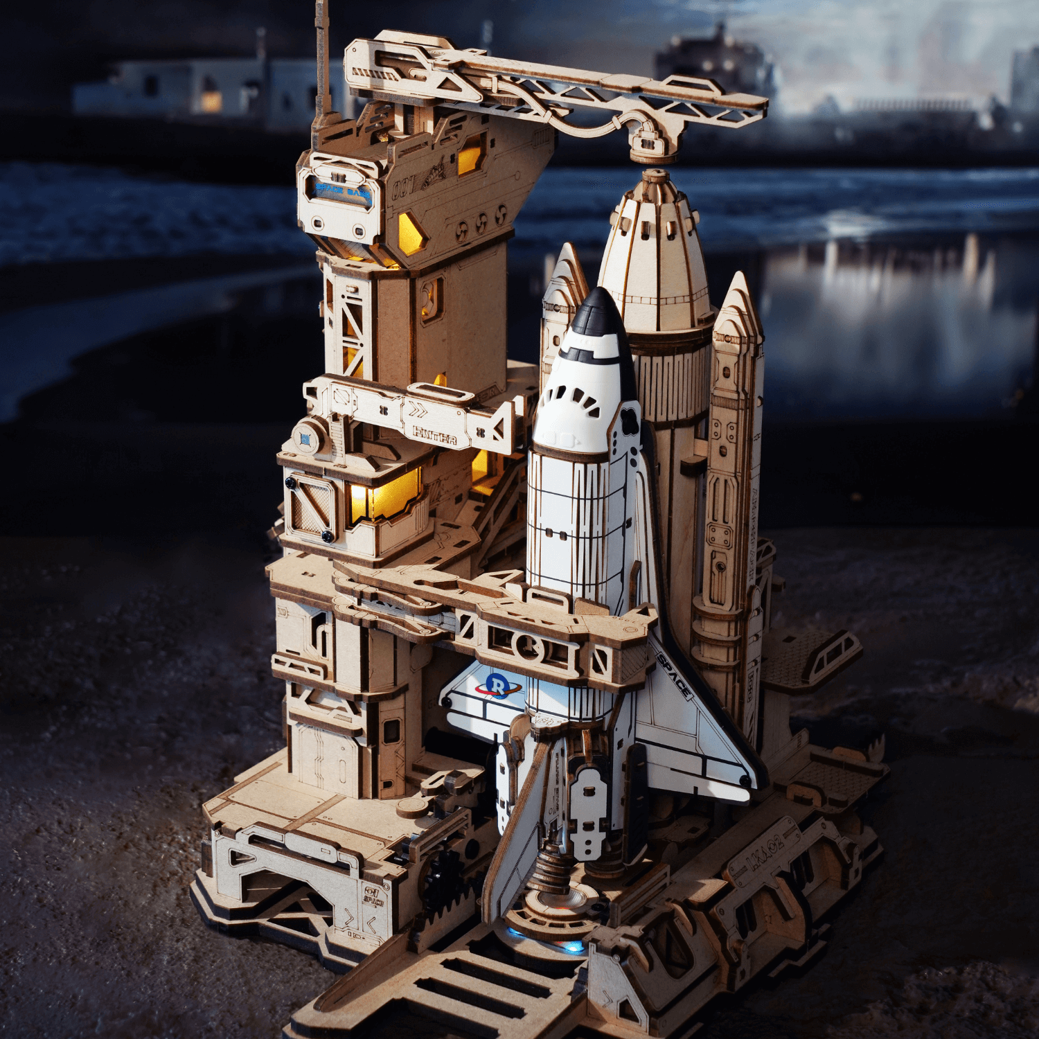 magicholz-space-shuttle-raketenstart-bausatz-holz-mit-licht image 6