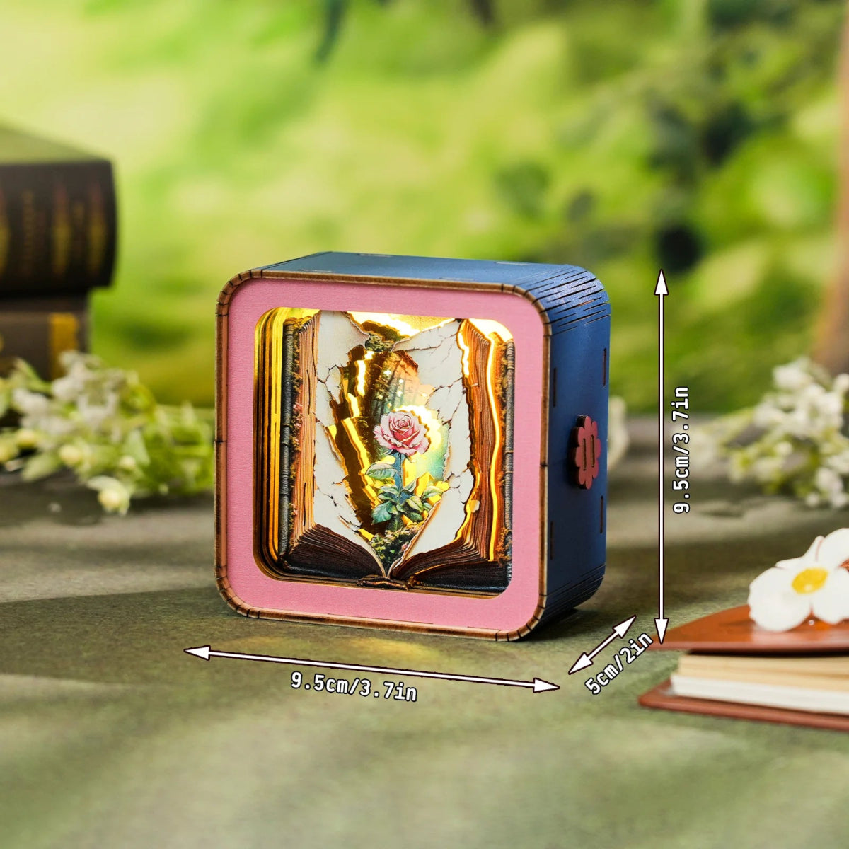 kaayee-blooming-story-3d-nachtlicht-holzbausatz-buch image 4