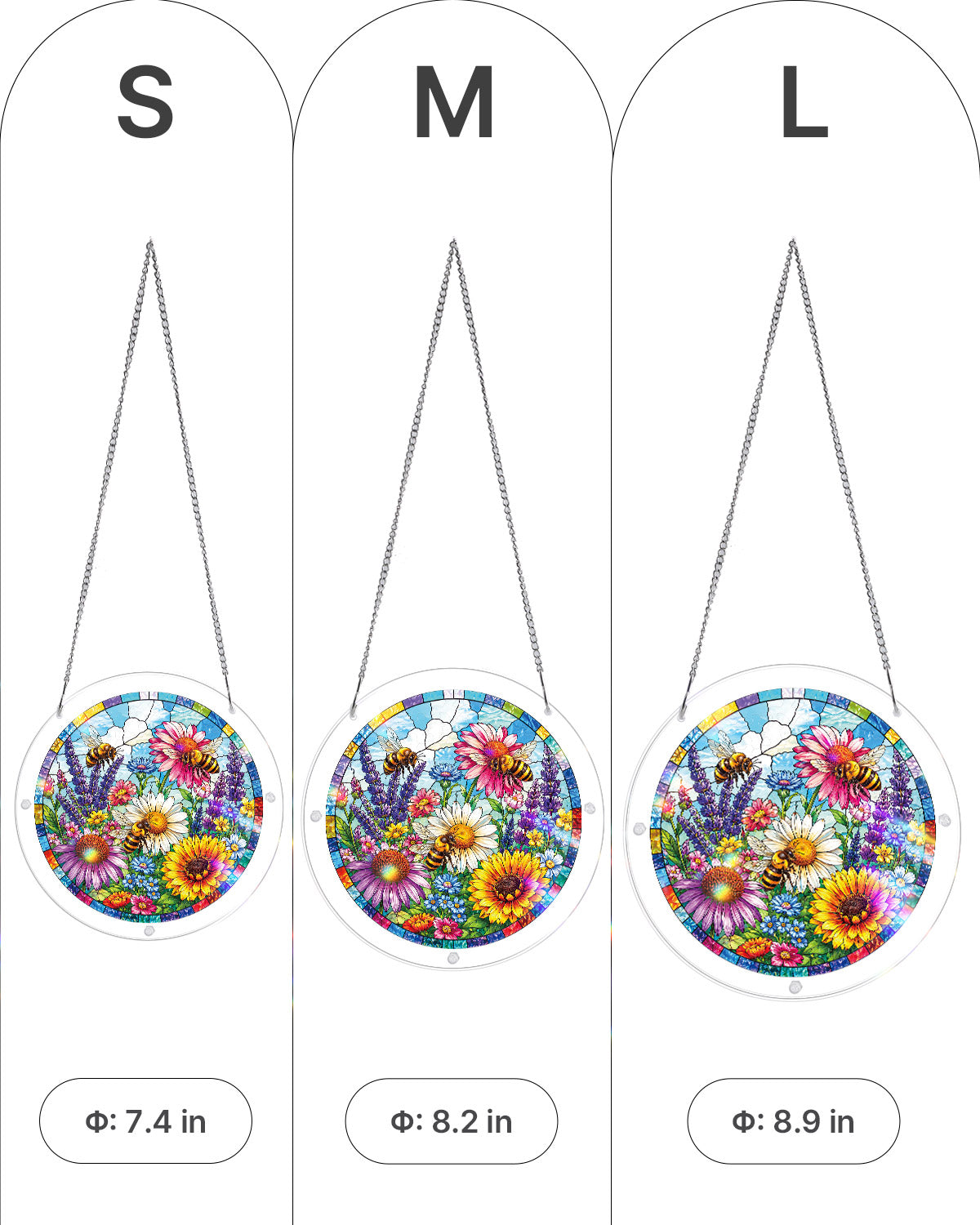 kaayee-suncatcher-puzzle-bee-garden-fensterbild-medium image 5