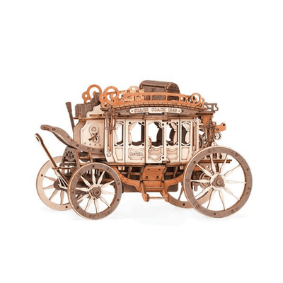 magicholz-mechanischer-bausatz-postkutsche-spieluhr-199-teile image 6