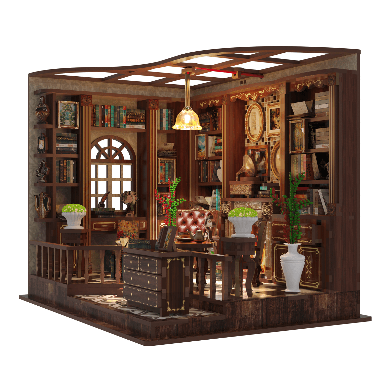 magicholz-the-old-study-room-book-nook-248-teile-bibliothek image 4