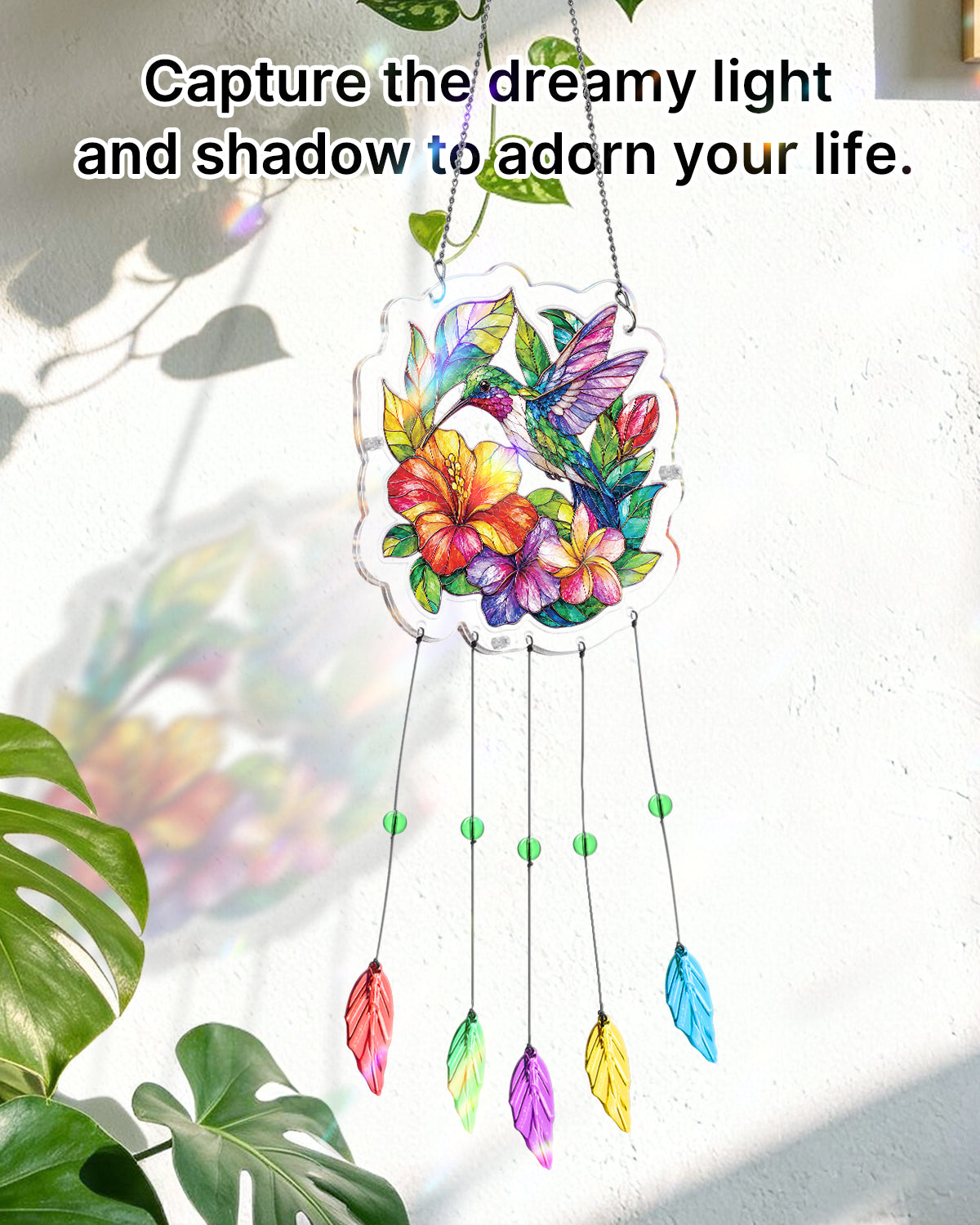 kaayee-wind-chime-hummingbird-garden-acryl-windspiel-small image 6