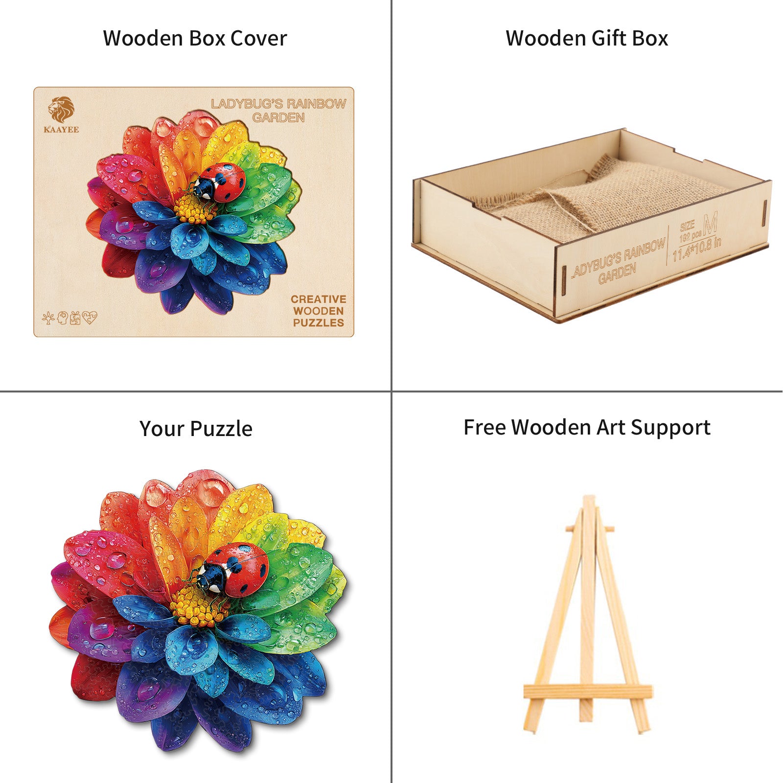 kaayee-ladybug-s-rainbow-garden-holzpuzzle-medium-garten image 4