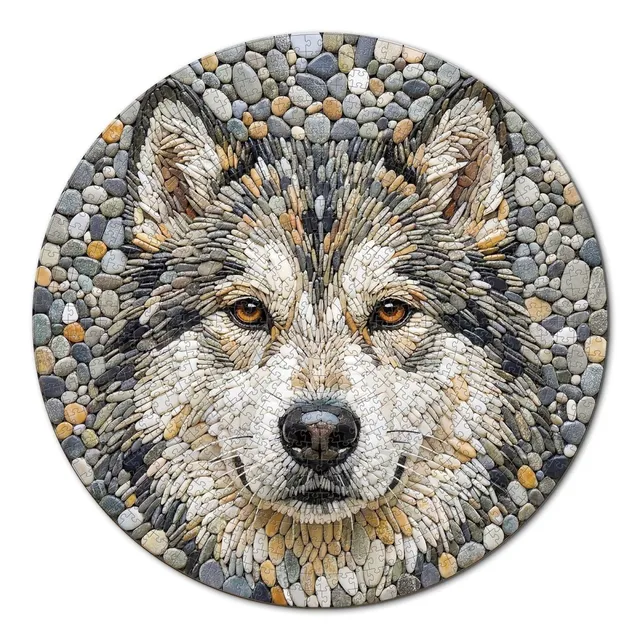 kaayee-stone-wolf-puzzle-1000-teile-eco-white-board image 1