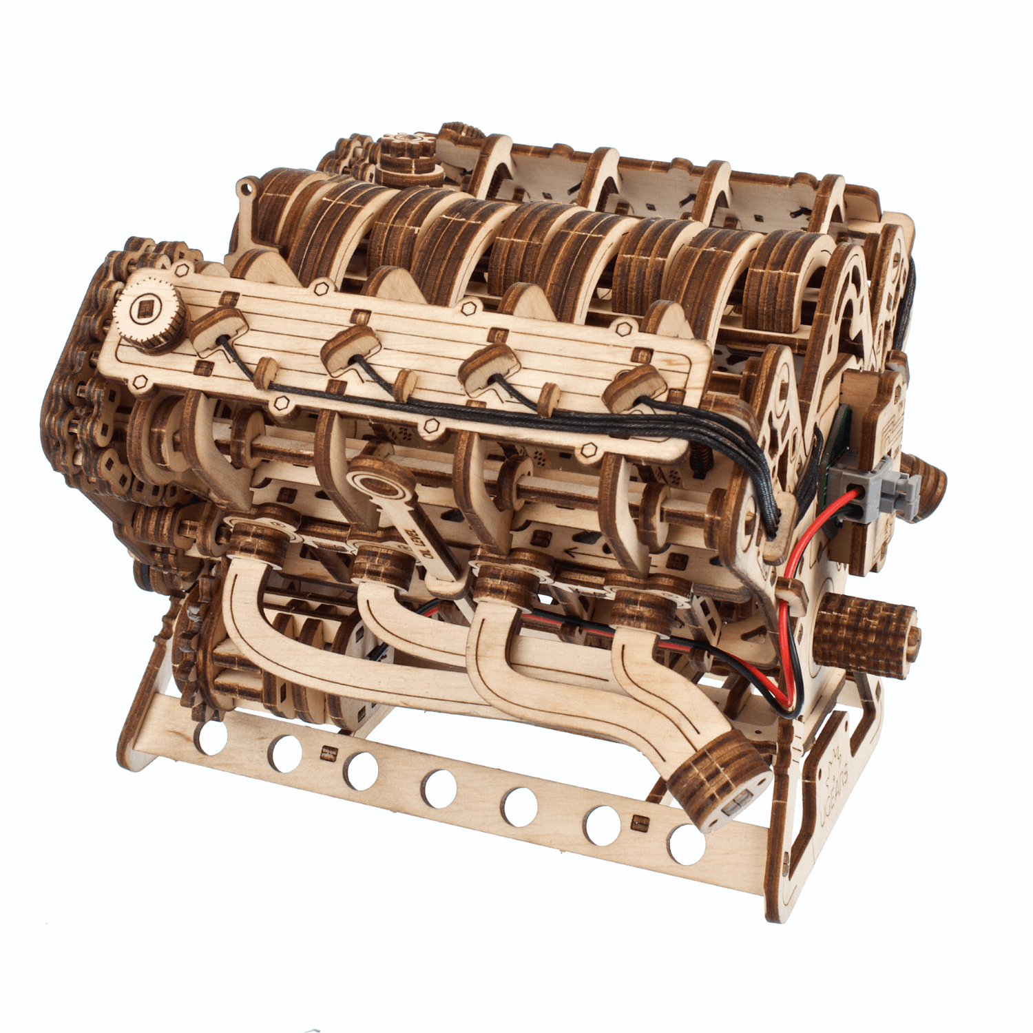 magicholz-mechanischer-bausatz-v8-motor-ma-stab-1-6-modell-776-teile image 3