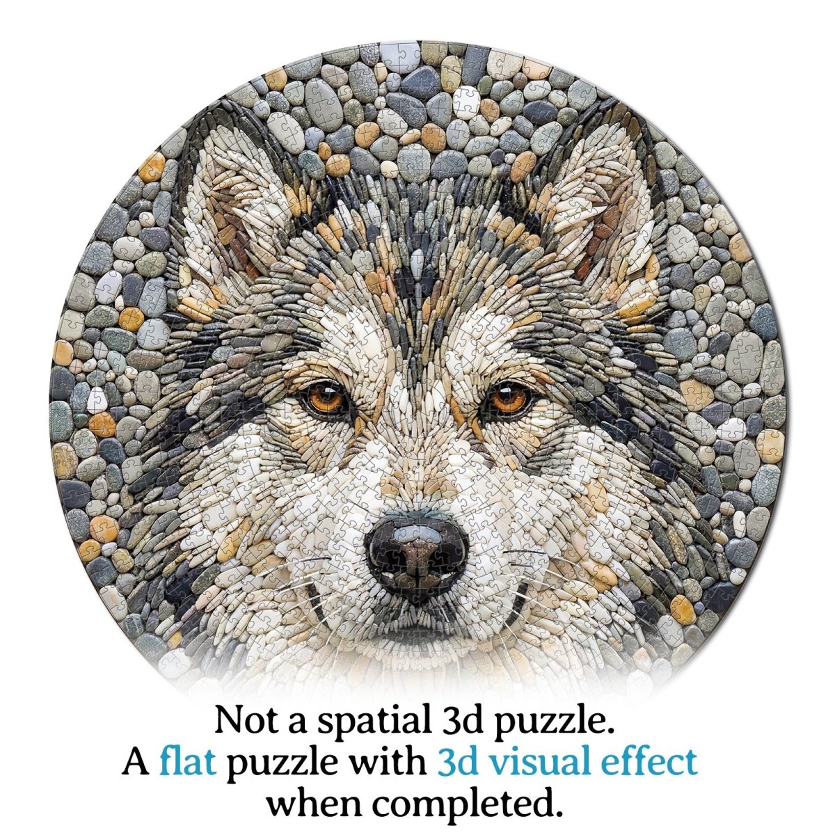 kaayee-stone-wolf-puzzle-1000-teile-eco-white-board image 7