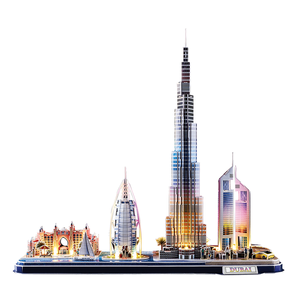 cubic-fun-led-lighting-l523h-dubai-3d-puzzle-mit-led image 2