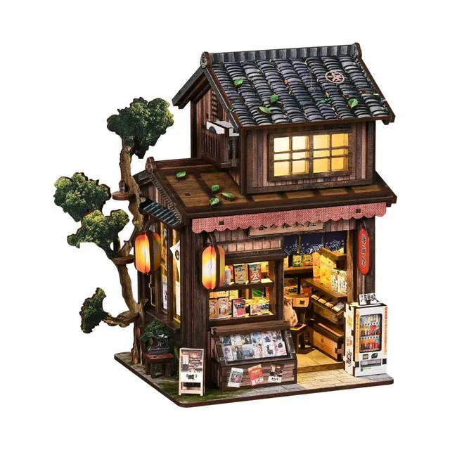 kaayee-miniature-house-kasukabe-grocery-store-miniaturhaus-diy image 1