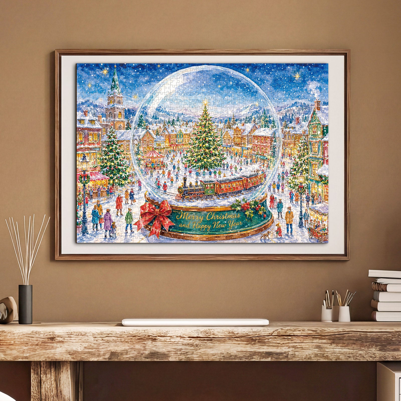 kaayee-cardboard-snow-globe-1000-teile-puzzle-standard image 5