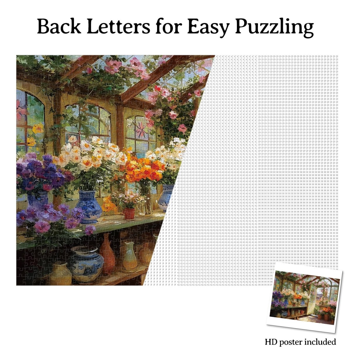 kaayee-cardboard-puzzle-sunlit-flowerhouse-1000-teile-eco image 8