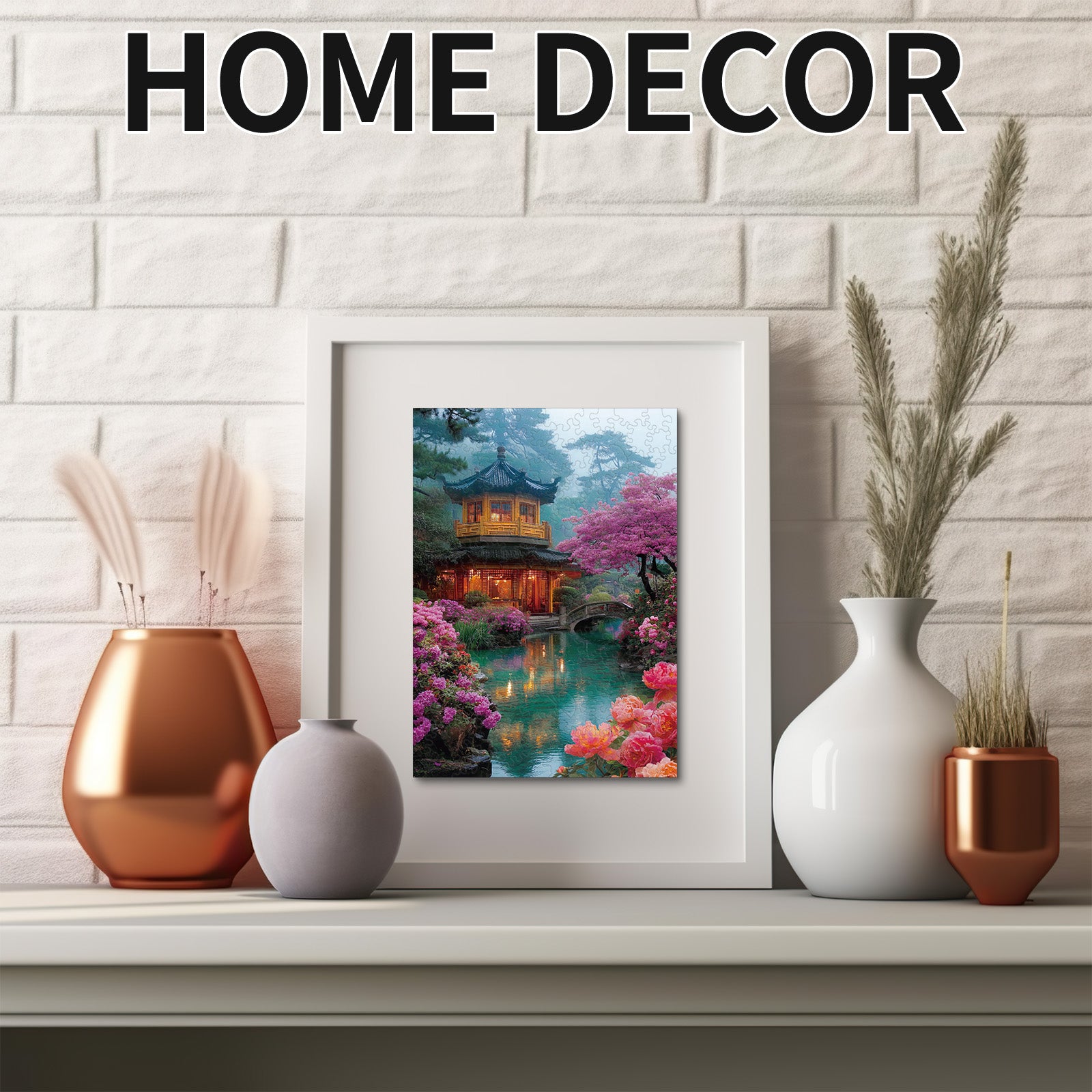 kaayee-wooden-puzzle-flower-courtyard-holzpuzzle-medium image 5
