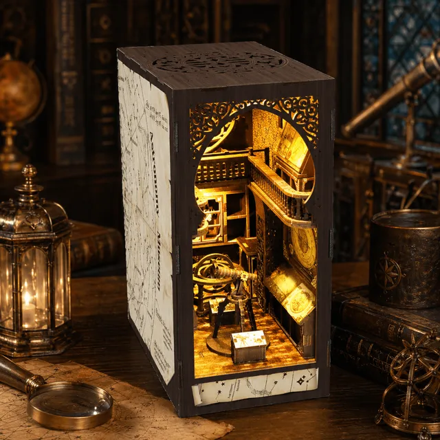 magicholz-book-nook-astronomie-museum-bastel-set-starter-kit image 1