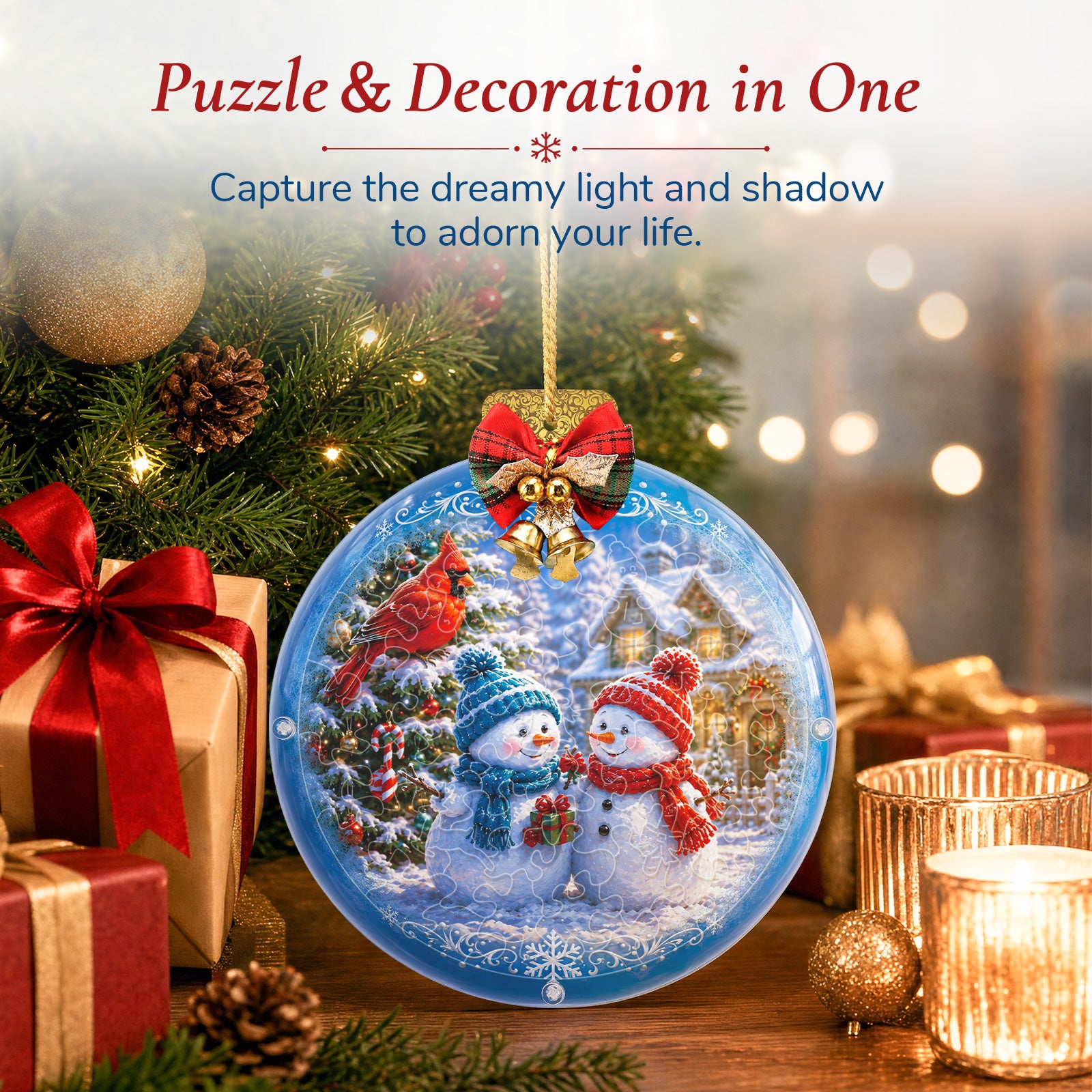 kaayee-suncatcher-puzzle-snowman-friends-acryl-mini image 5