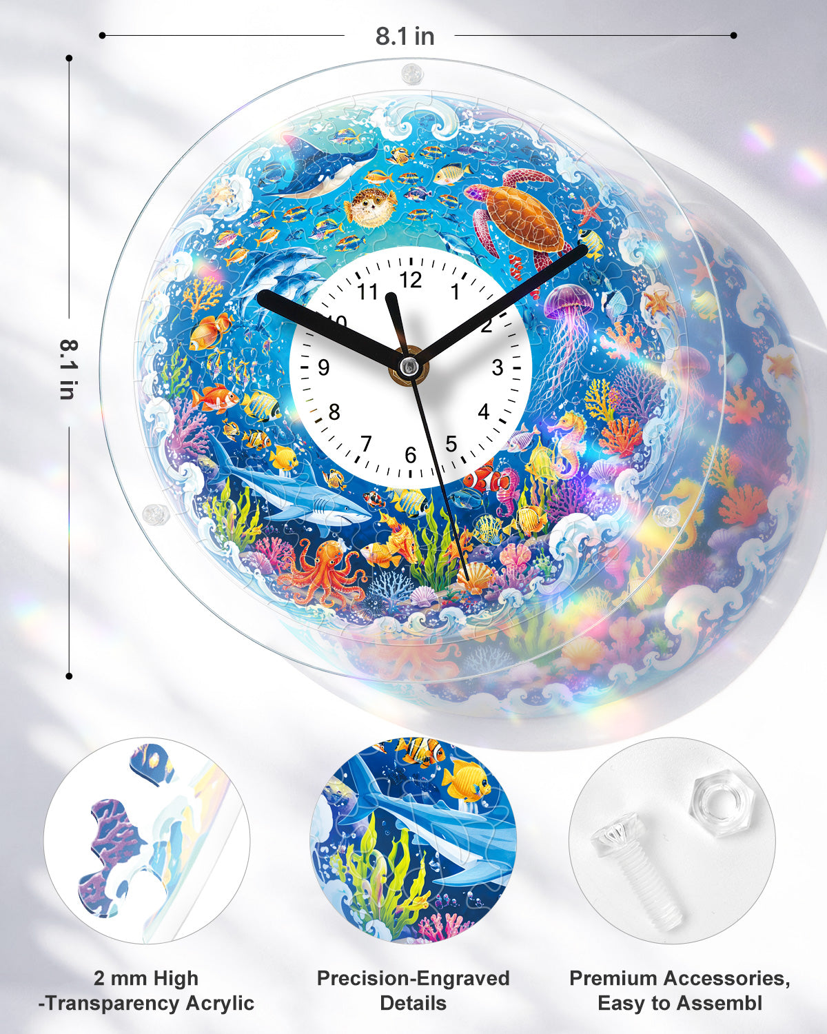 kaayee-clock-kit-undersea-adventure-puzzle-uhr-regular image 3