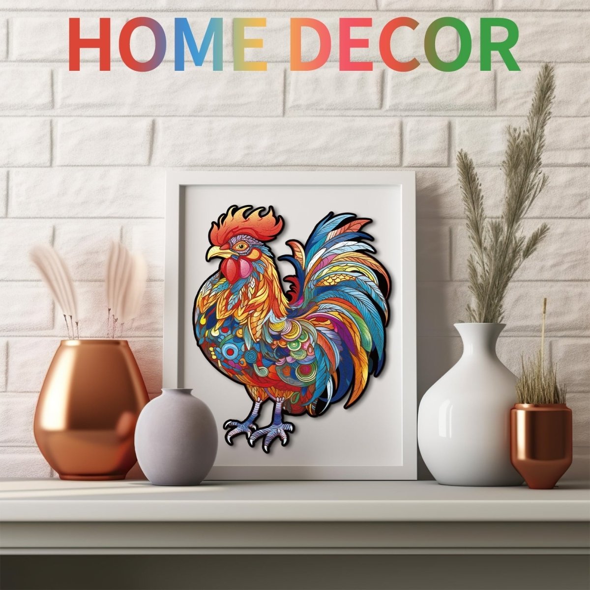 kaayee-wooden-puzzle-majestic-cock-holzpuzzle-medium-hahn image 5