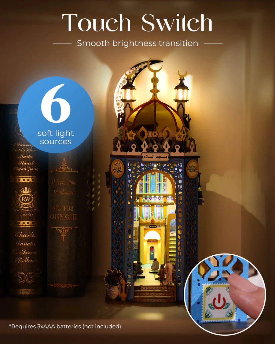 kaayee-mosque-book-nook-kit-3d-puzzle-mit-beleuchtung image 5