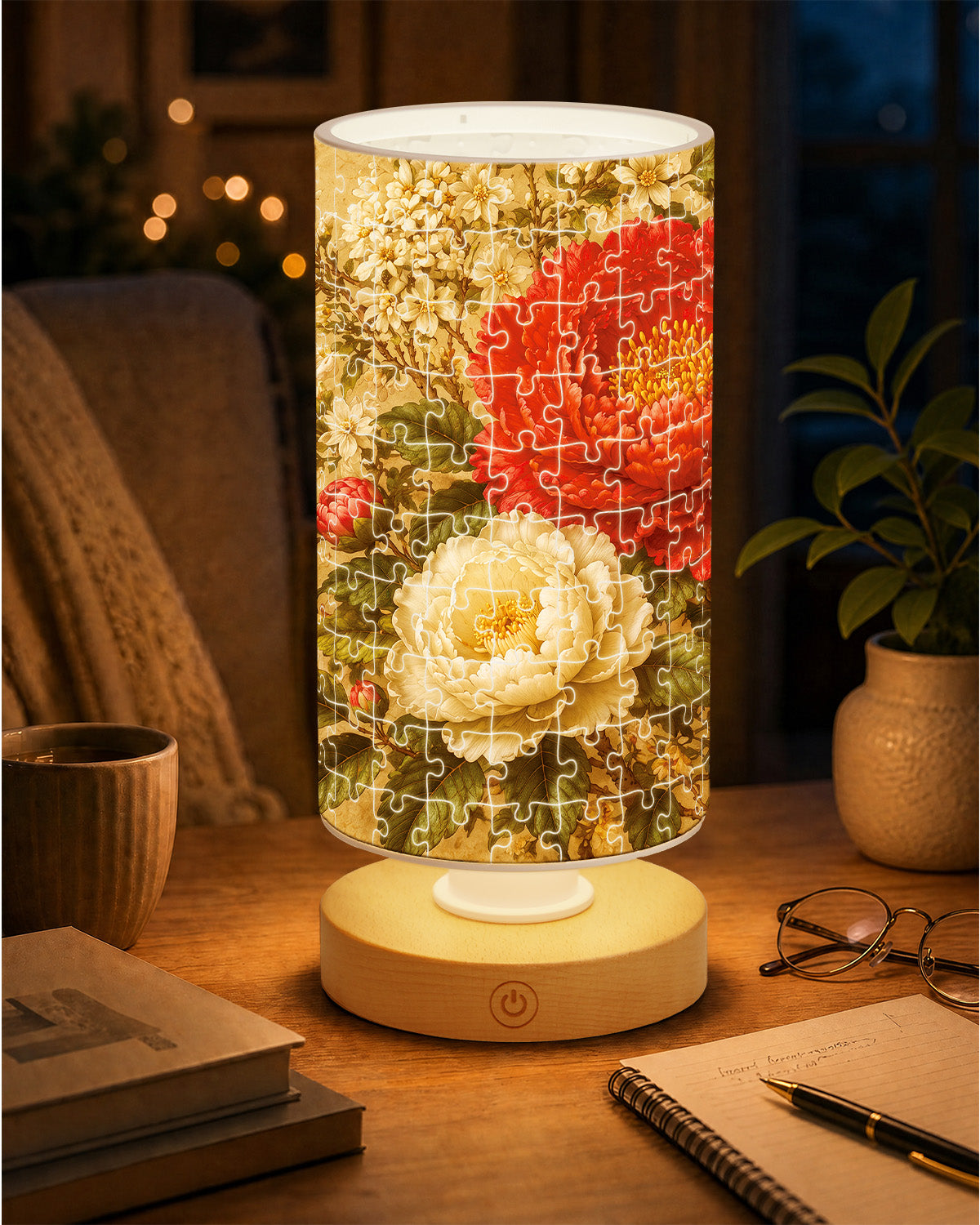 kaayee-night-light-gilded-garden-bouquet-acryl-nachtlicht-blumen image 3