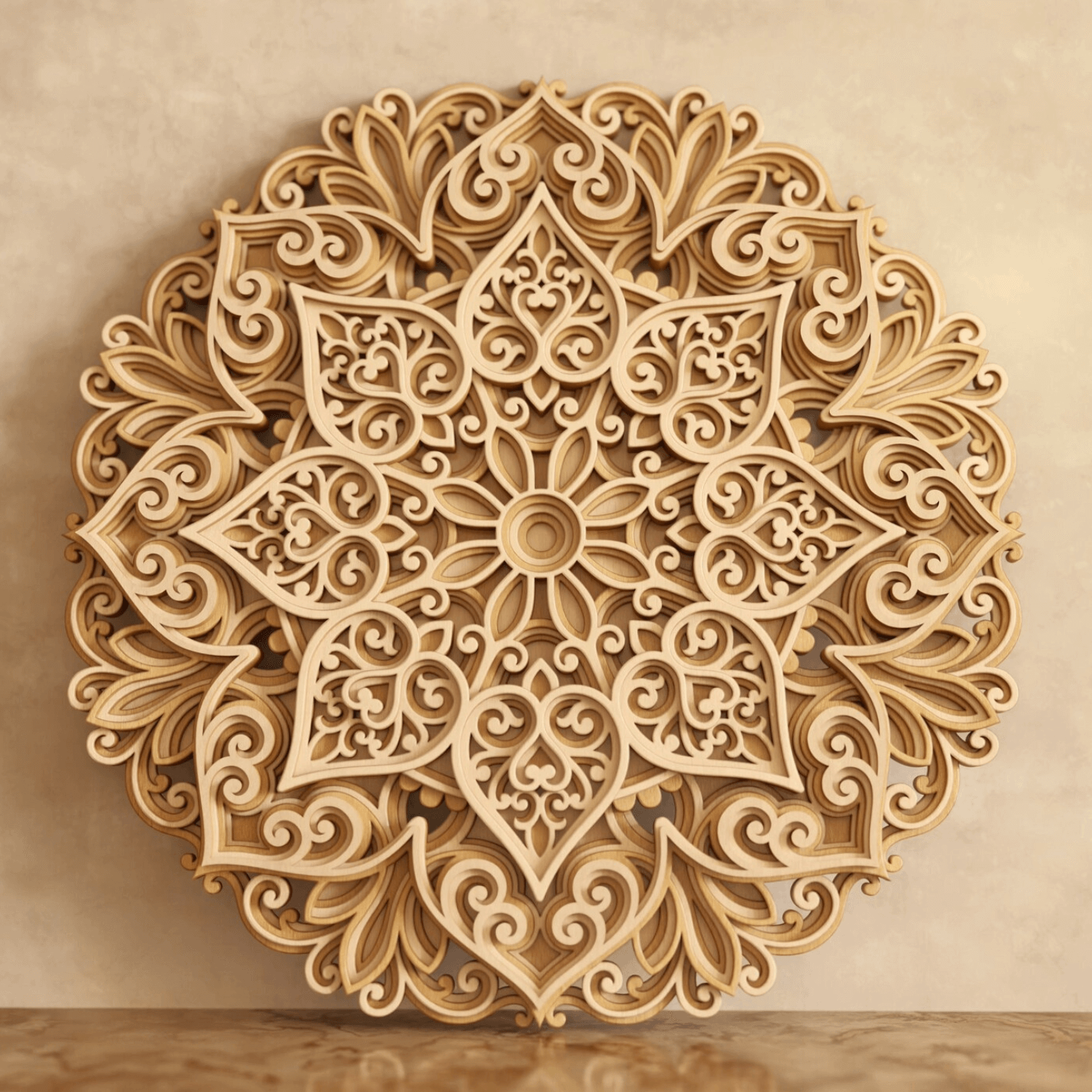 magicholz-zen-circle-3d-wandbild-holz-rund-42-cm-mandala image 4