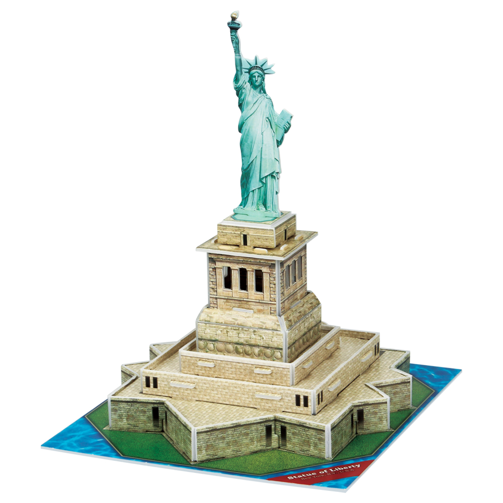 cubicfun-architecture-entry-s3026h-freiheitsstatue-3d-puzzle image 2