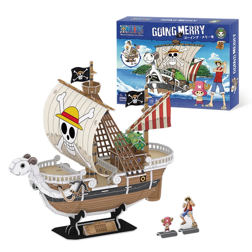 cubicfun-pirates-ds1025h-going-merry-3d-puzzle-schiff image 1