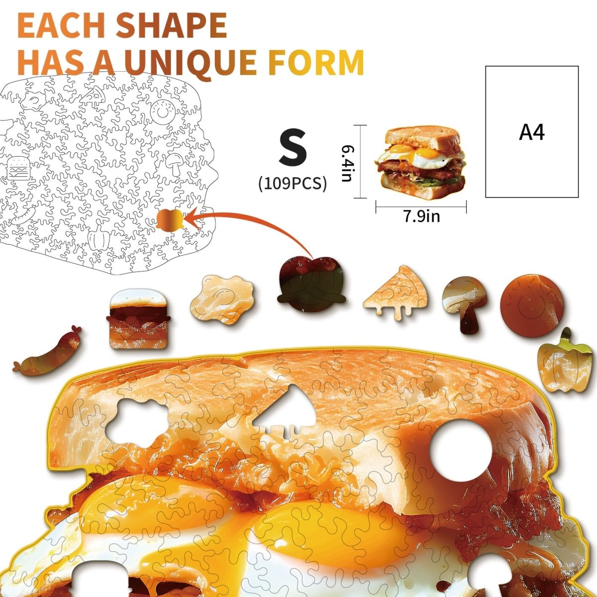 kaayee-wooden-puzzle-sandwich-holzpuzzle-essen-small image 3