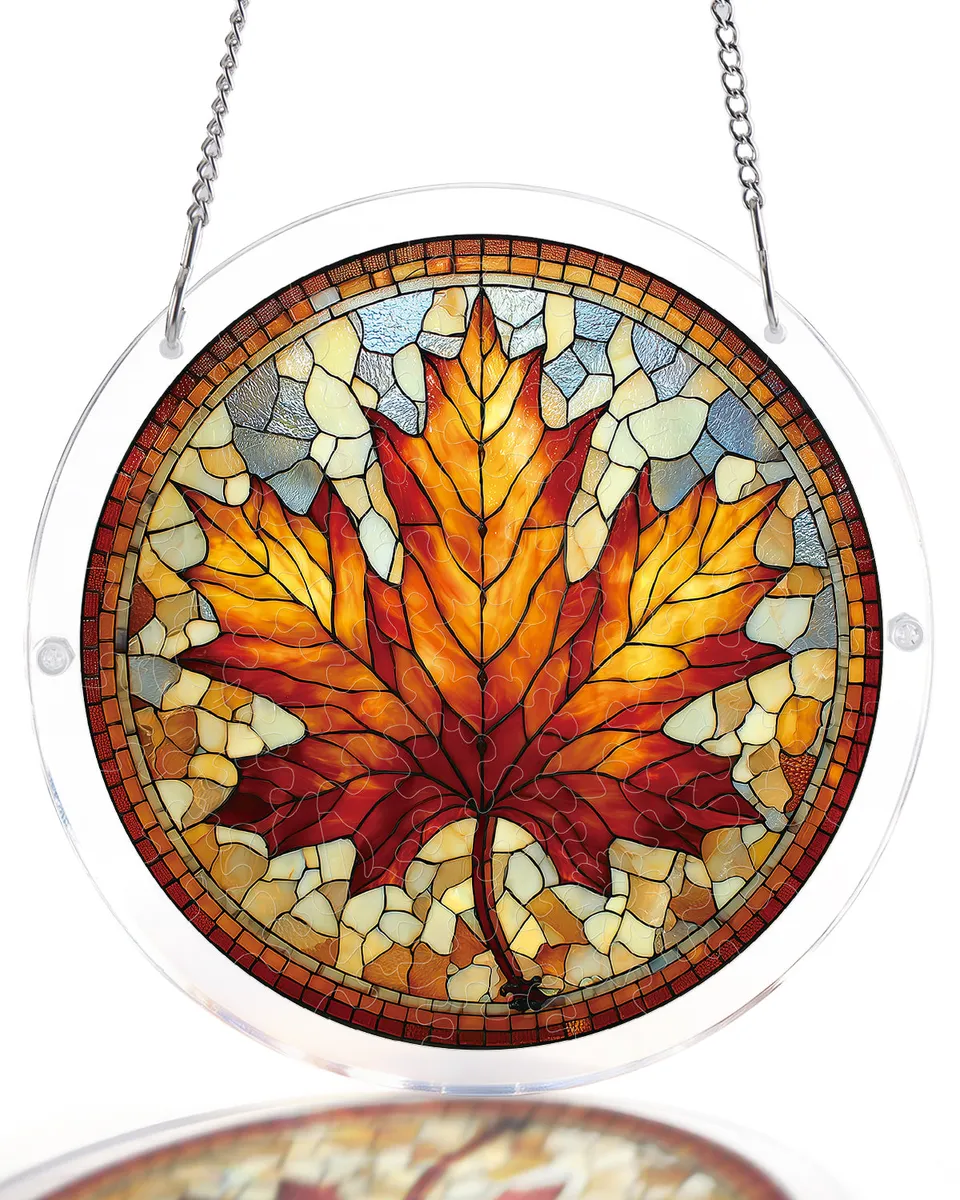 kaayee-suncatcher-puzzle-maple-light-fensterbild-medium image 1