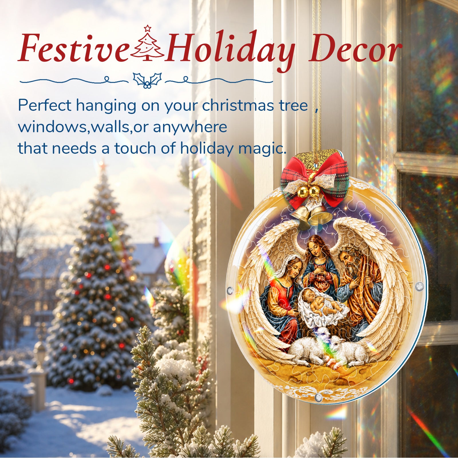 kaayee-suncatcher-puzzle-holy-night-blessing-light-suncatcher-mini-15cm image 3