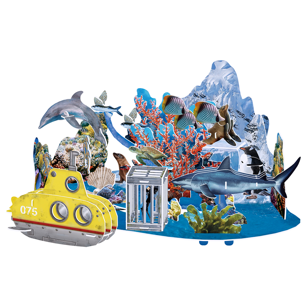cubic-fun-explorer-ds0974h-undersea-adventure-3d-puzzle image 2